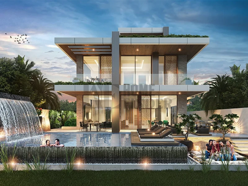 Villa for Sale in  - Cavalli Estates, DAMAC Hills, Dubai, Dubai - High End Villas | Cavalli Designed | Golf Course View at 29000000 AED