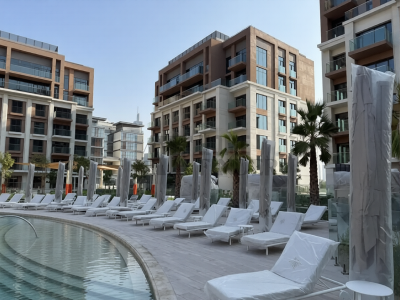 2 Bedroom Apartment for Rent in City Walk | Pool View