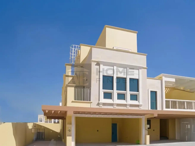 Townhouse for Rent in Damac Lagoons - Malta 1, Dubai - 5BR | Big Plot |Single Row | Prime End Corner Unit |Unfurnished at 310000 AED