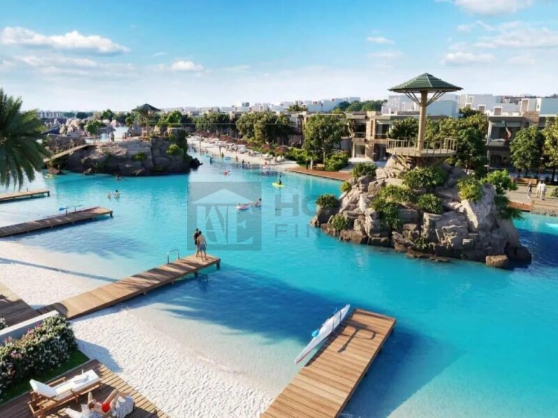 Townhouse for Sale in Damac Lagoons - Malta, Dubai - One Row from Lagoon | End Unit | Investment Deal at 4750000 AED