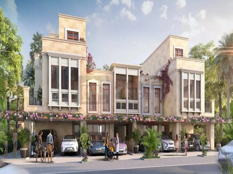Townhouse for Sale in Damac Lagoons - Malta, Dubai - One Row from Lagoon | End Unit | Investment Deal at 4750000 AED
