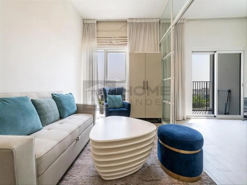 Apartment for Sale in Golfville Block A - Dubai Hills, Dubai - Ready to Move-in with Golf and Pool View | Best Location |Cheapest Deal at 1875000 AED