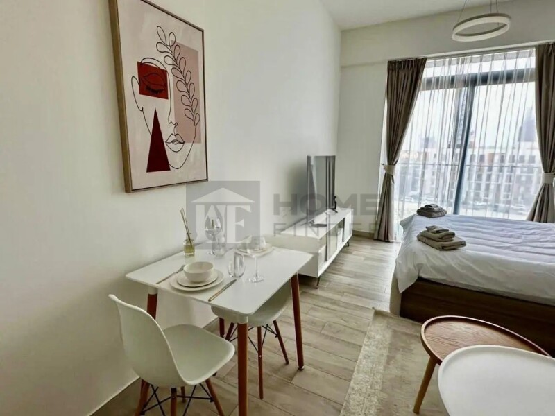 Apartment for Sale in Binghatti Corner - Jumeirah Village Circle, Dubai - Fully furnished I High return I Community Views at 740000 AED