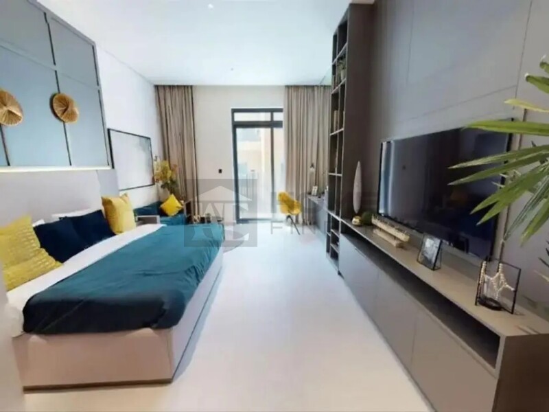 Apartment for Sale in Beverly Residence 1 - Jumeirah Village Circle, Dubai - Fully Furnished Studio | Rented Unit | High ROI at 640000 AED