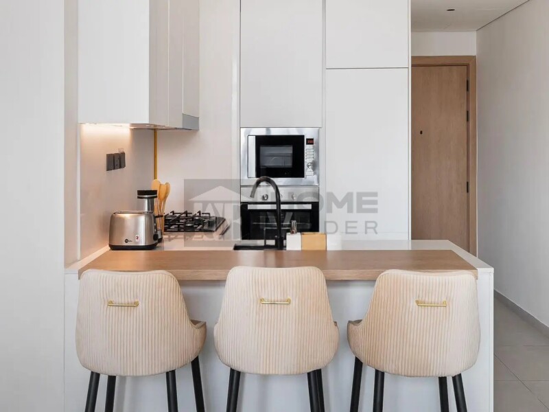 Apartment for Sale in Beverly Residence 1 - Jumeirah Village Circle, Dubai - Unique Design and Cozy | Furnished | Hight ROI at 1290000 AED