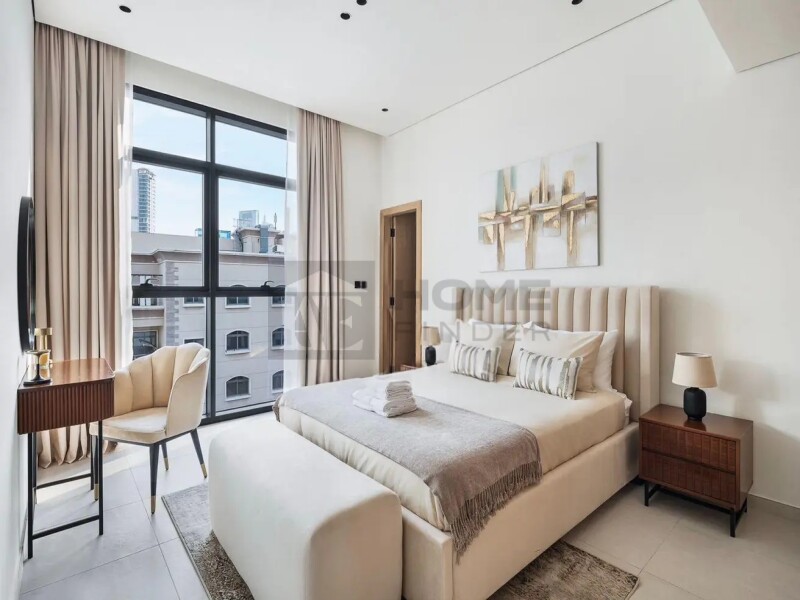 Apartment for Sale in Beverly Residence 1 - Jumeirah Village Circle, Dubai - Unique Design and Cozy | Furnished | Hight ROI at 1290000 AED