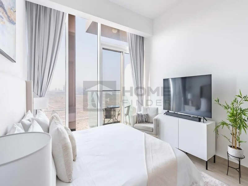 Studio Apartment for Rent in Bloom Tower C, JVC (377 sqft)