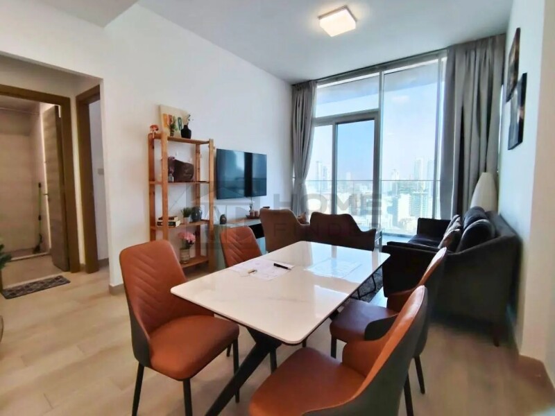 Furnished 1BR Apartment for Rent in Bloom Tower C | Pool View