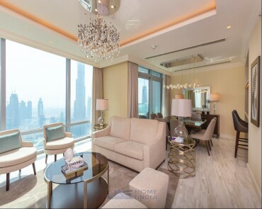 Luxury Duplex| Full Burj and Fountain View| High Floor| 4BR