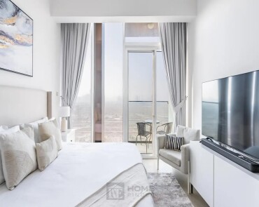 Studio Apartment for Rent in Bloom Tower C, JVC (377 sqft)