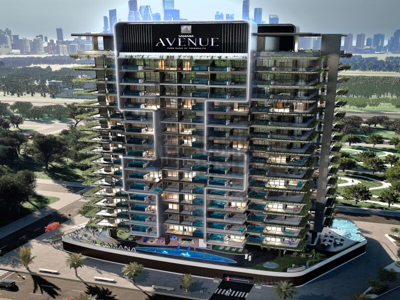 Samana Avenue Apartments for sale in Dubailand by Samana Developers