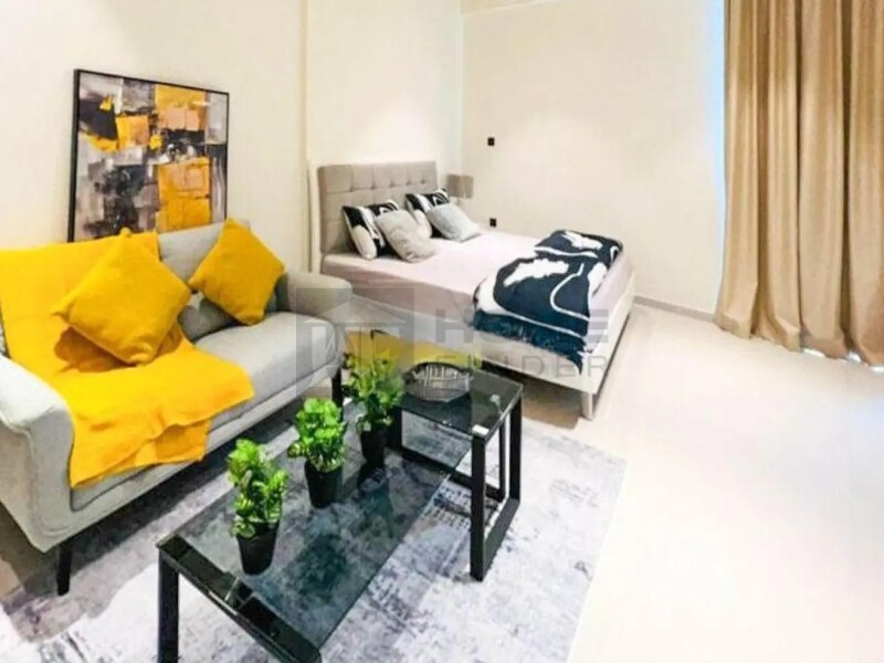 Apartment for Sale in Beverly Residence 1 - Jumeirah Village Circle, Dubai - Furnished Unit | Rented at 66K | Investor Deal at 700000 AED