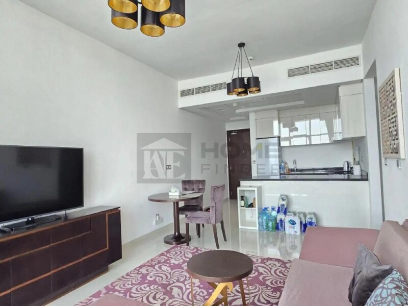 Apartment for Sale in Ghalia Tower - Jumeirah Village Circle, Dubai - Open views | furnished | Prime Location at 990000 AED