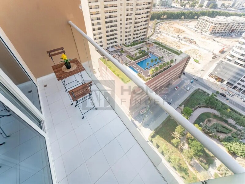 Apartment for Sale in Ghalia Tower - Jumeirah Village Circle, Dubai - Fully Furnished | Spacious | Prime Location at 1289999 AED