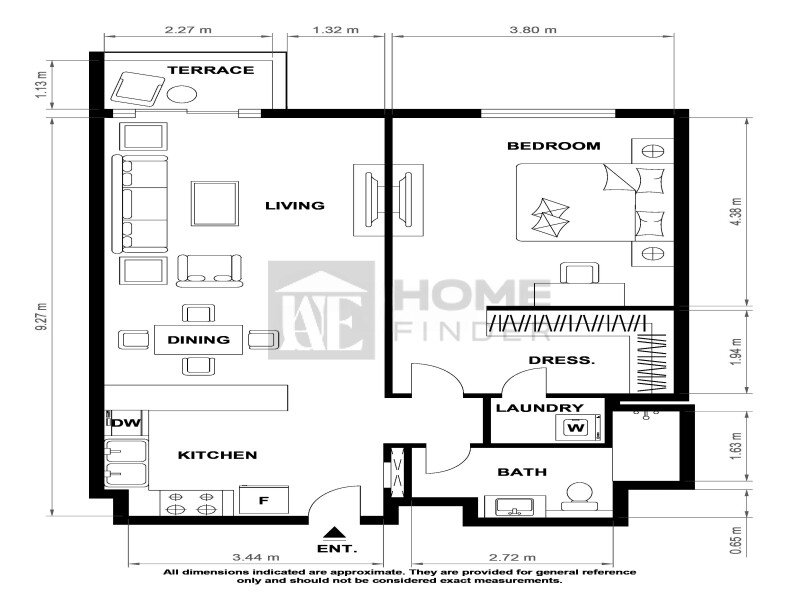 Apartment for Sale in Belgravia Heights 1 - Jumeirah Village Circle, Dubai - Modern Living | Unfurnished | Midfloor | Tenanted at 1290000 AED