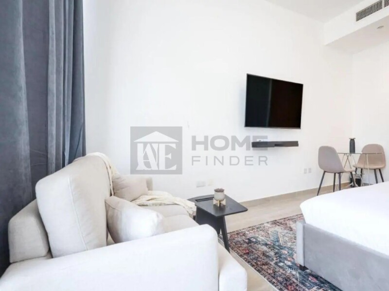 Apartment for Rent in Bloom Tower B - Jumeirah Village Circle, Dubai - Fully furnished | Multiple cheques | high floor at 50000 AED