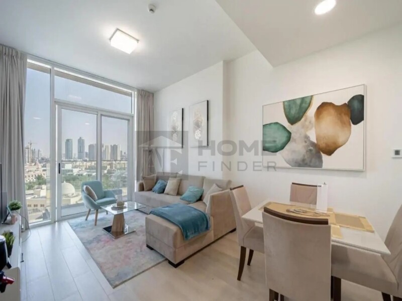 Apartment for Rent in Bloom Tower B - Jumeirah Village Circle, Dubai - Pool View | Furnished | 12 Cheques Option at 70000 AED