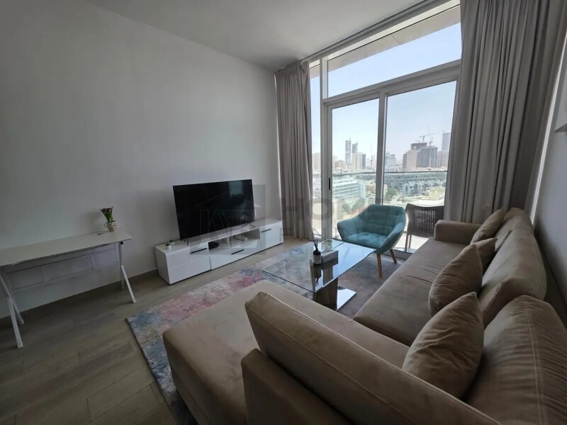 Apartment for Rent in Bloom Tower B - Jumeirah Village Circle, Dubai - Pool View | Furnished | 12 Cheques Option at 70000 AED