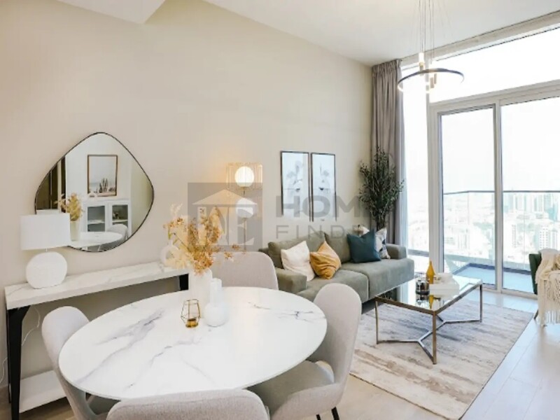 Apartment for Rent in Bloom Tower B - Jumeirah Village Circle, Dubai - STUNNING VIEW | HIGH FLOOR | FURNISHED at 79000 AED