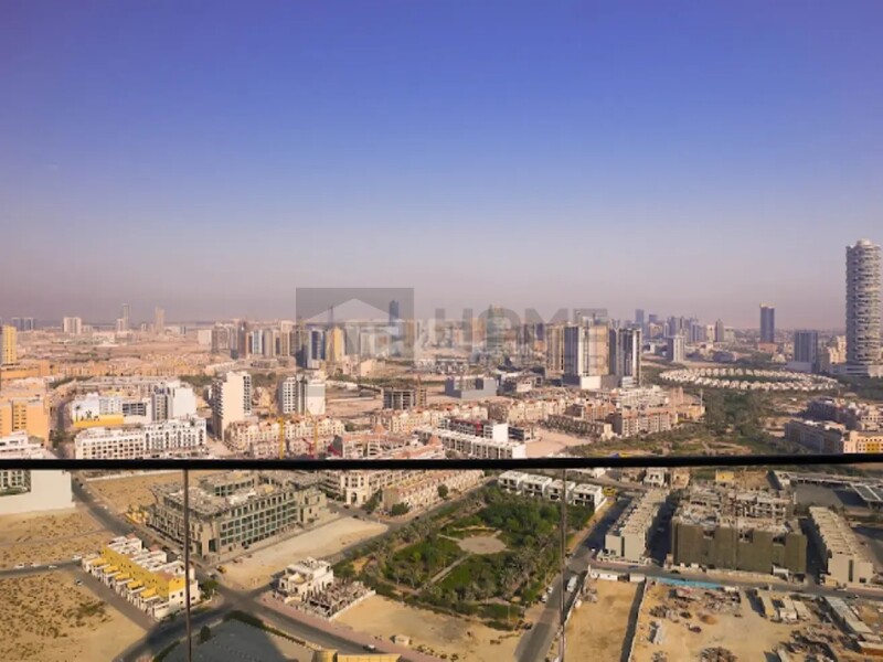 Apartment for Rent in Bloom Tower B - Jumeirah Village Circle, Dubai - STUNNING VIEW | HIGH FLOOR | FURNISHED at 79000 AED
