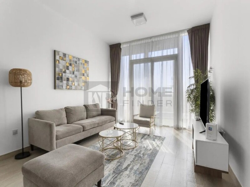 Apartment for Rent in Bloom Tower B - Jumeirah Village Circle, Dubai - Fully Furnished | No Construction Around |Spacious at 80000 AED