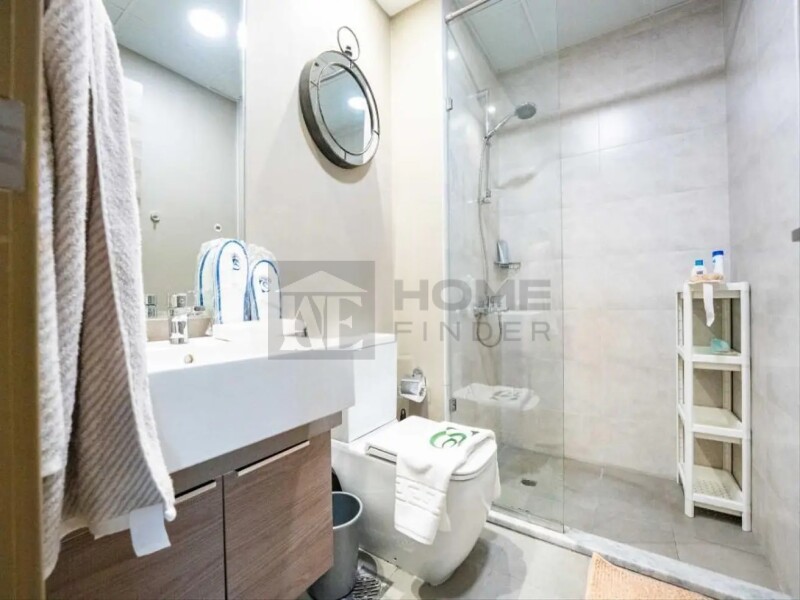 Apartment for Rent in Bloom Tower B - Jumeirah Village Circle, Dubai - Fully Furnished | 4 Cheques | Open Community View at 75000 AED