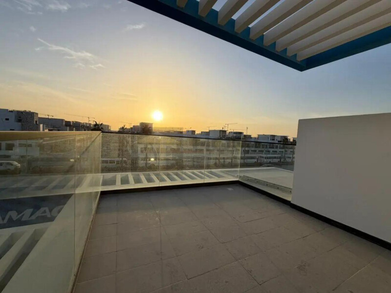 Townhouse for Rent in Damac Lagoons - Santorini 1, Dubai - Single Row | Vacant | Brand New at 165000 AED