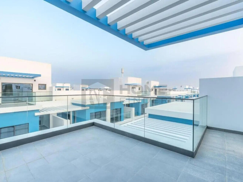 Townhouse for Rent in Damac Lagoons - Santorini 2, Dubai - Corner unit | Maids Room | Great Location at 200000 AED