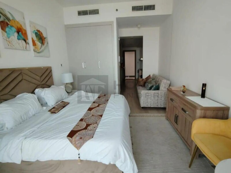 Apartment for Rent in Bloom Tower C - Jumeirah Village Circle, Dubai - Marina View | Luxury Furnished | Ready To Move in at 52000 AED