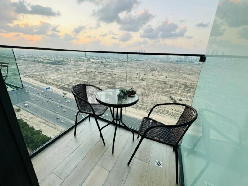 Apartment for Rent in Bloom Tower C - Jumeirah Village Circle, Dubai - Marina View | Luxury Furnished | Ready To Move in at 52000 AED
