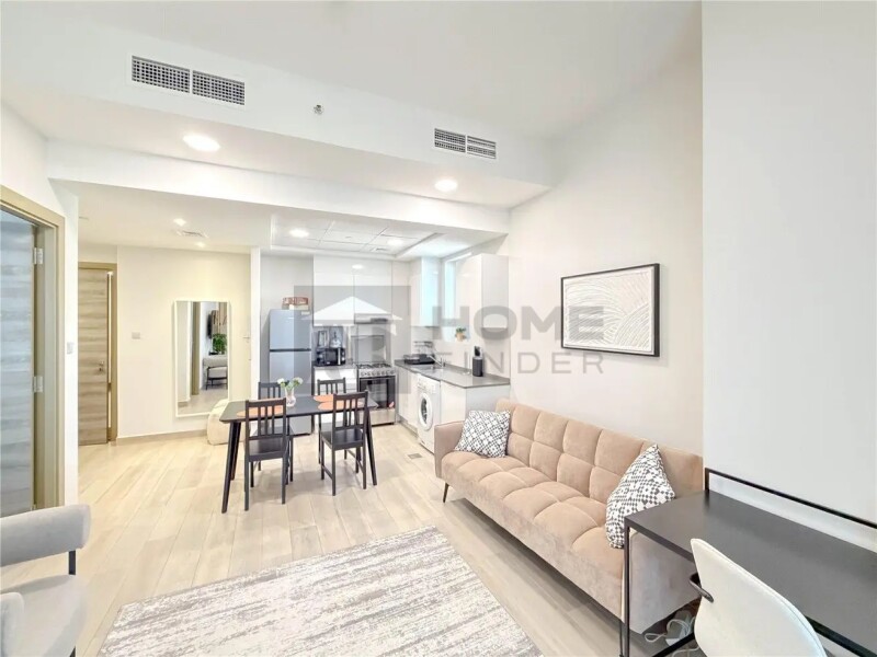 Apartment for Rent in Bloom Tower C - Jumeirah Village Circle, Dubai - Fully furnished |12 Cheques | Pool View at 81000 AED