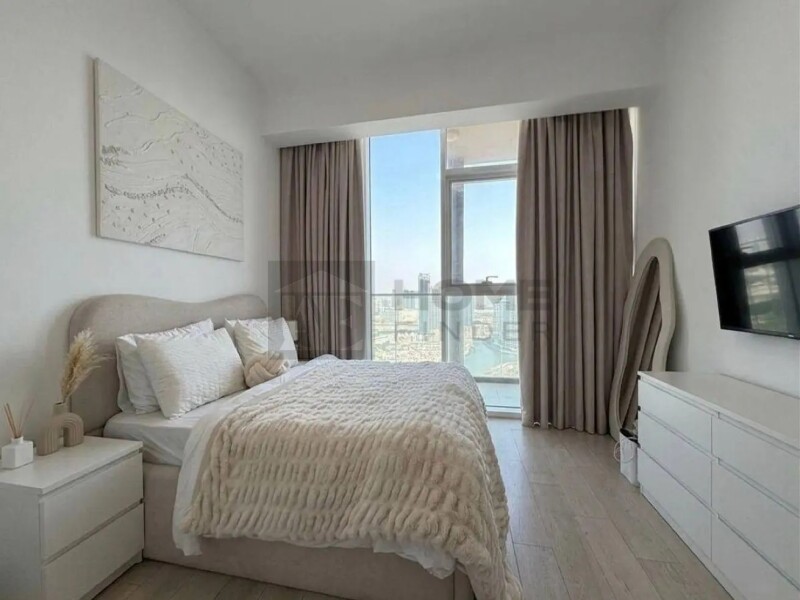 Apartment for Rent in Bloom Tower A - Jumeirah Village Circle, Dubai - Long L-shaped Balcony | UNFURNISHED | Vacant Soon at 138950 AED
