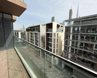 Brand New 1BR | Double Balcony | Burj View