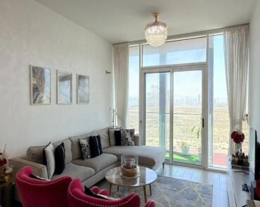 Apartment for Rent in Bloom Tower C - Jumeirah Village Circle, Dubai - Fully Furnished | Brand New | Spacious at 80000 AED